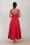 Timeless - Lolita midi jurk in lippenstift rood 5