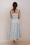 Timeless - Saira Floral jurk in wit en blauw 5