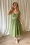 Timeless - Lolita midi jurk in saliegroen