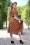 Banned Retro - Spot Set Sail swing jurk in bruin 3