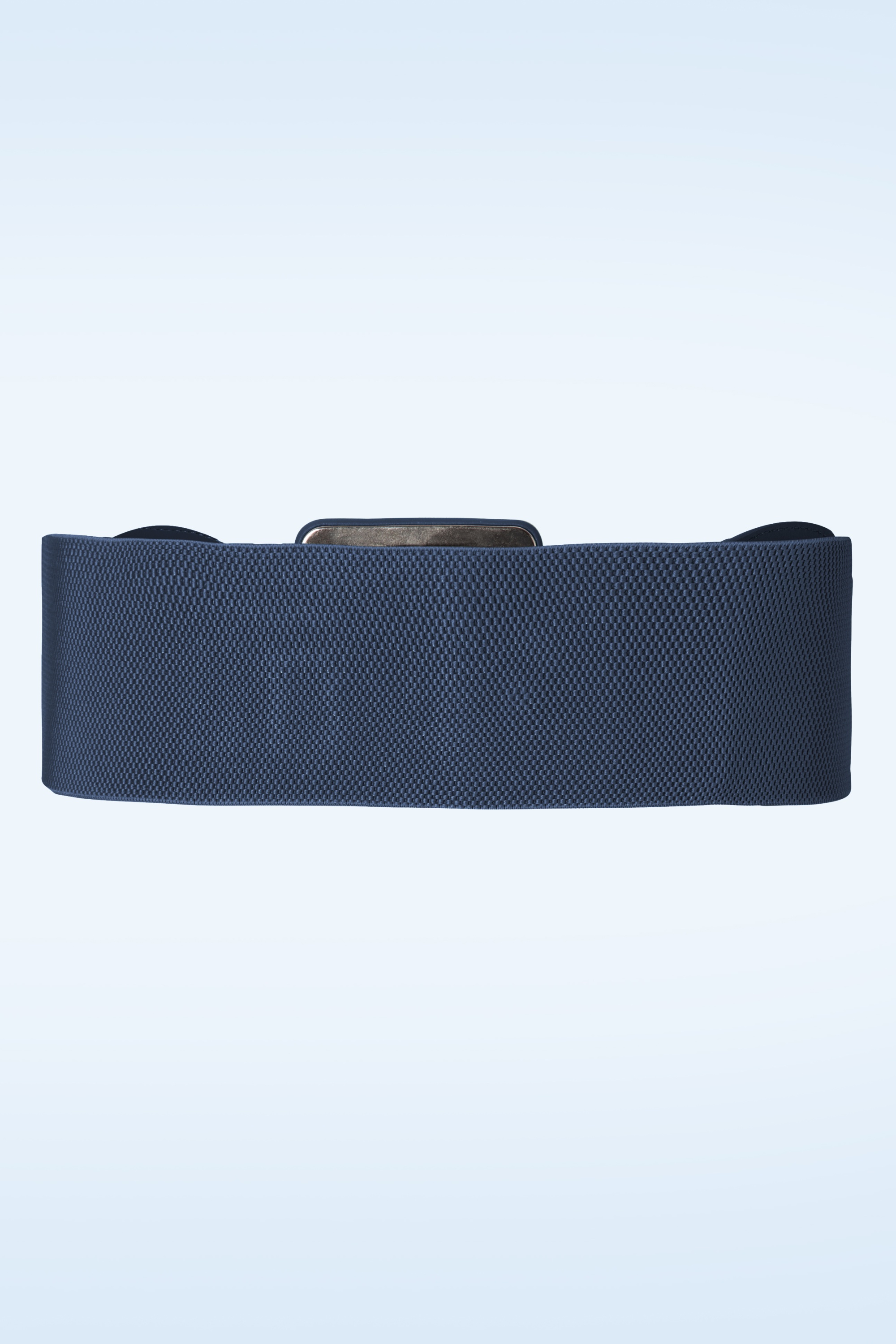 Banned Retro - Damen Day Out Square Buckle Belt in Navy 2