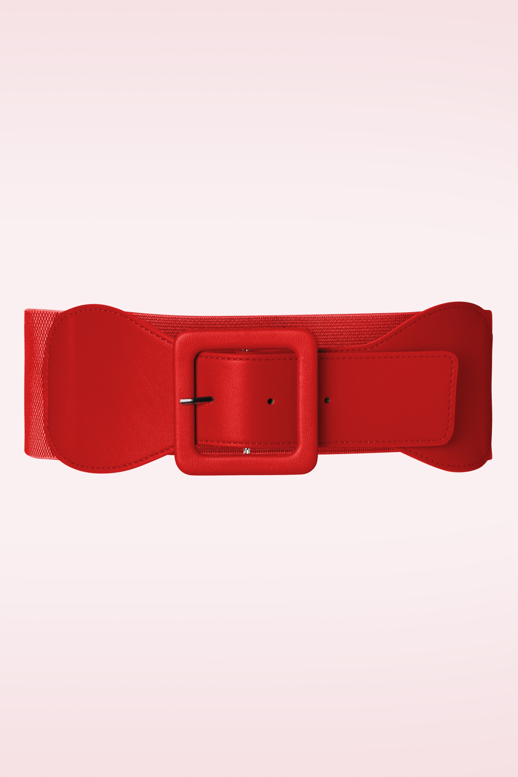 Banned Retro - Damen Day Out Quadratischer Gürtel in Rot