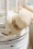 Bronté - Diana Straw Crochet Cloche Hut in Sand 3