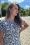 Blutsgeschwister - Robe longue Lightest Wings en blanc mosaïque de la vie aquatique 4