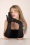 ZaZoo - The Satin Chic Handschuhe in Schwarz