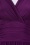 Vintage Chic for Topvintage - Sadie Slinky swing jurk in aubergine 2