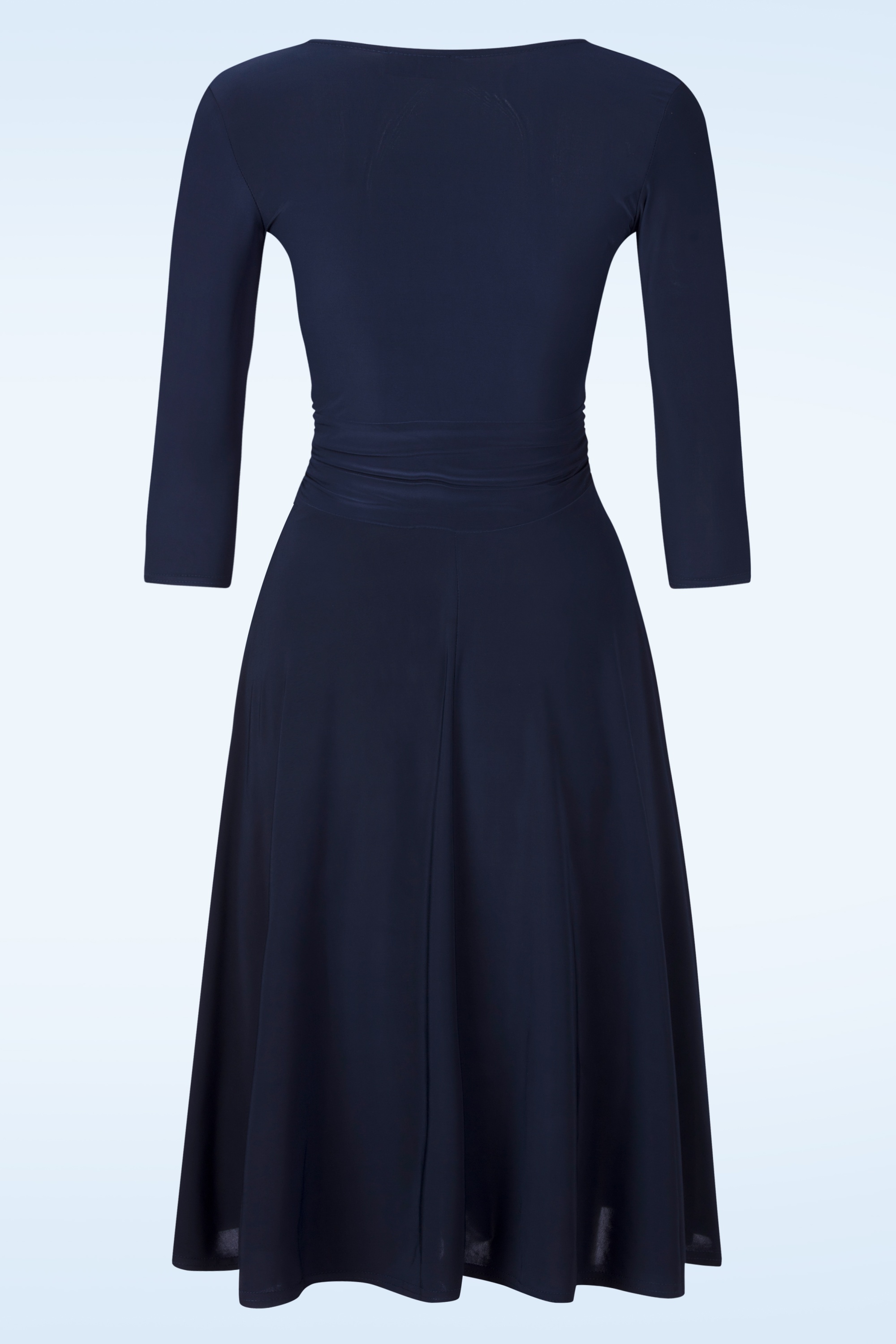 Vintage Chic for Topvintage - Aria Swing Dress in Navy 3
