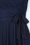 Vintage Chic for Topvintage - Aria swing jurk in marineblauw 2