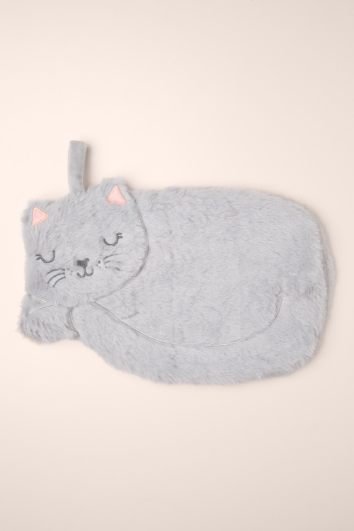 Sass & Belle - Graue Katze Wärmflasche