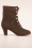 Lola Ramona ♥ Topvintage - Ava On My Way Wildleder Schnürstiefeletten in Dunkelbraun