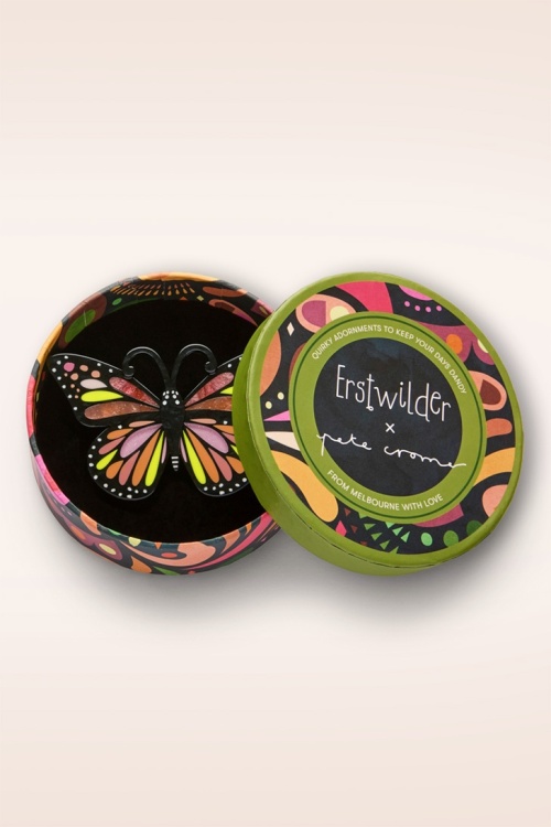 Erstwilder - The Magnificent Monarch Butterfly Brosche 2