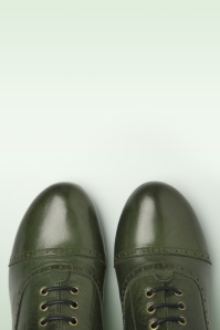 Miz Mooz - Fly Shoe Booties in bosgroen 2