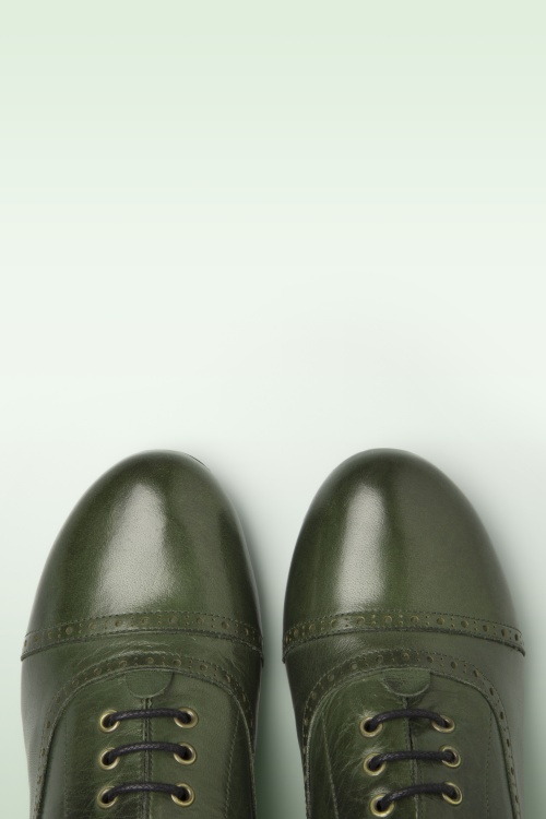 Miz Mooz - Fly Shoe Booties in Waldgrün 2
