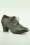 Miz Mooz - Fly Shoe Booties in bosgroen 3