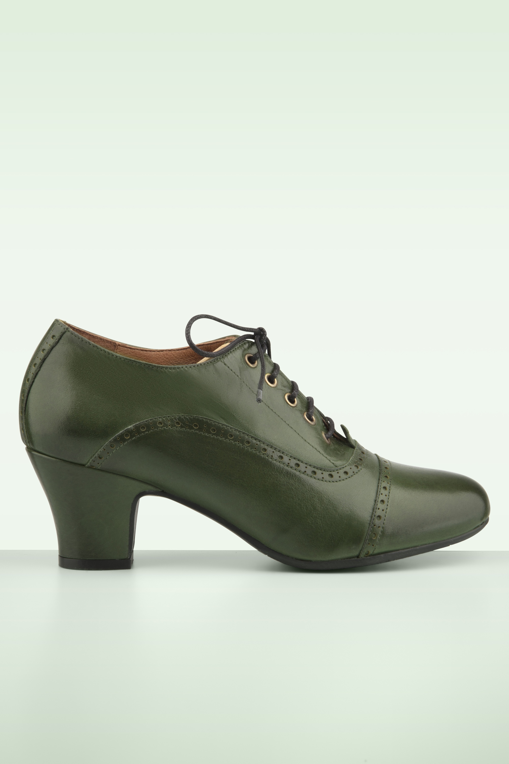 Miz Mooz - Fly Shoe Booties in bosgroen