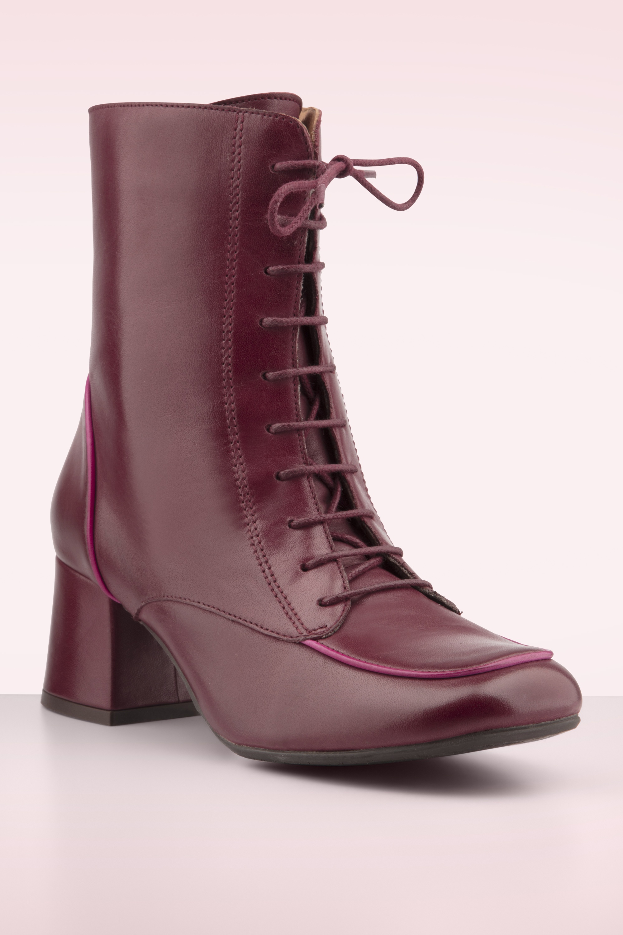 Miz Mooz - Syracuse-Stiefeletten in Weinrot 3