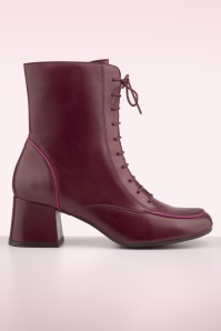 Miz Mooz - Syracuse-Stiefeletten in Weinrot