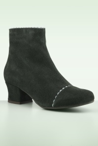 Miz Mooz - Fairbanks Wildleder Stiefeletten in Waldgrün. 3