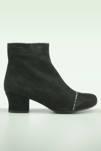 Miz Mooz - Fairbanks Wildleder Stiefeletten in Waldgrün.