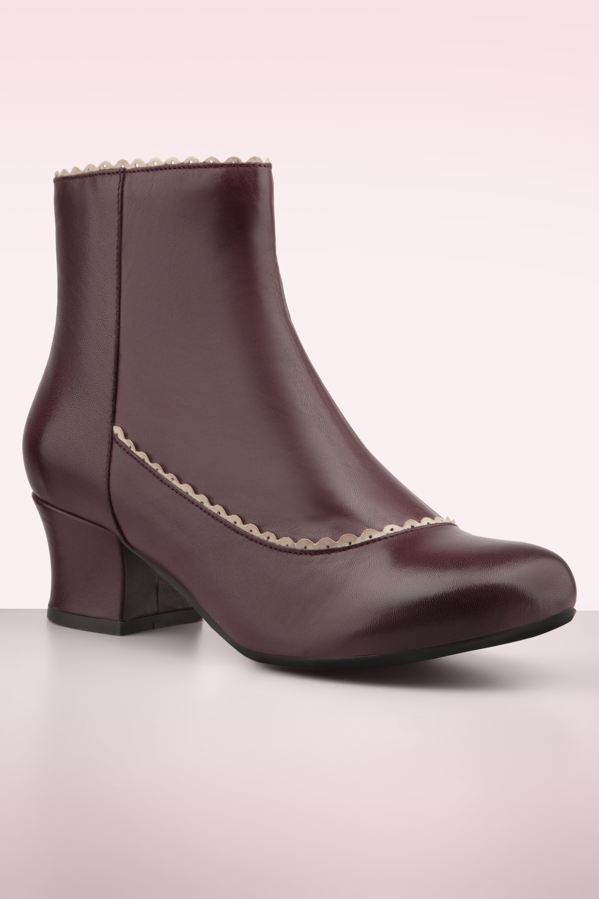 Miz Mooz - Finnie Stiefeletten in Weinrot. 3