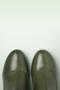 Miz Mooz - Ferry Ankle Booties in Kiwi Green 2