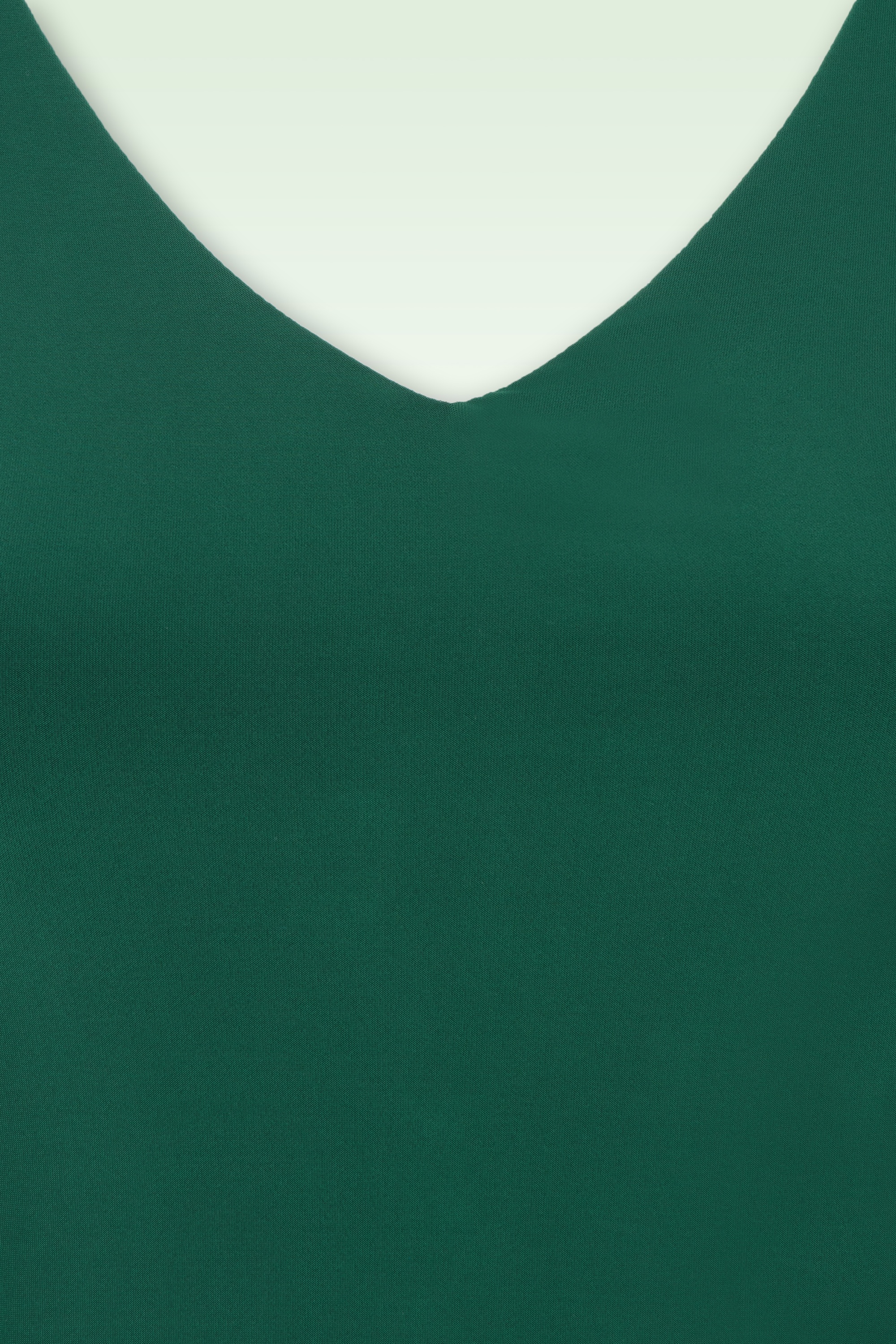 Vintage Chic for Topvintage - Juno Puff Sleeve Top in Forest Green 2
