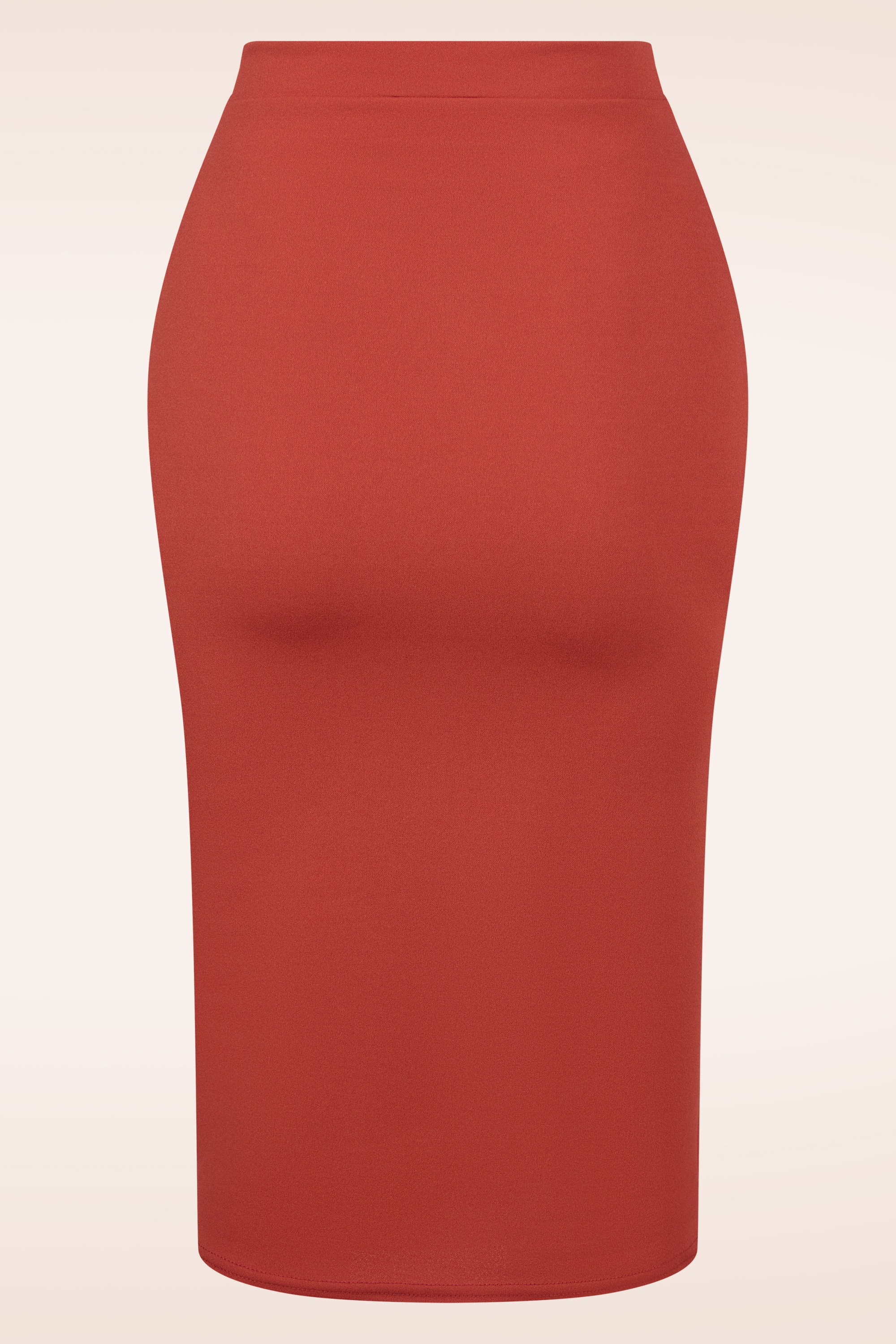 Vintage Chic for Topvintage - Bella midi rok in roestoranje 5