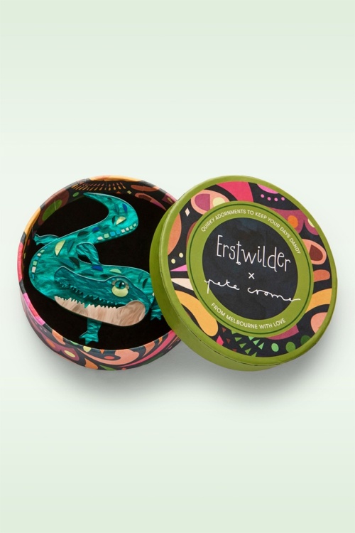Erstwilder - The Ancient Alligator Brosche 2