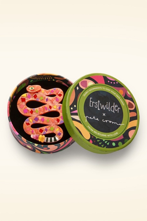 Erstwilder - The Rowdy Rattlesnake Brosche 2