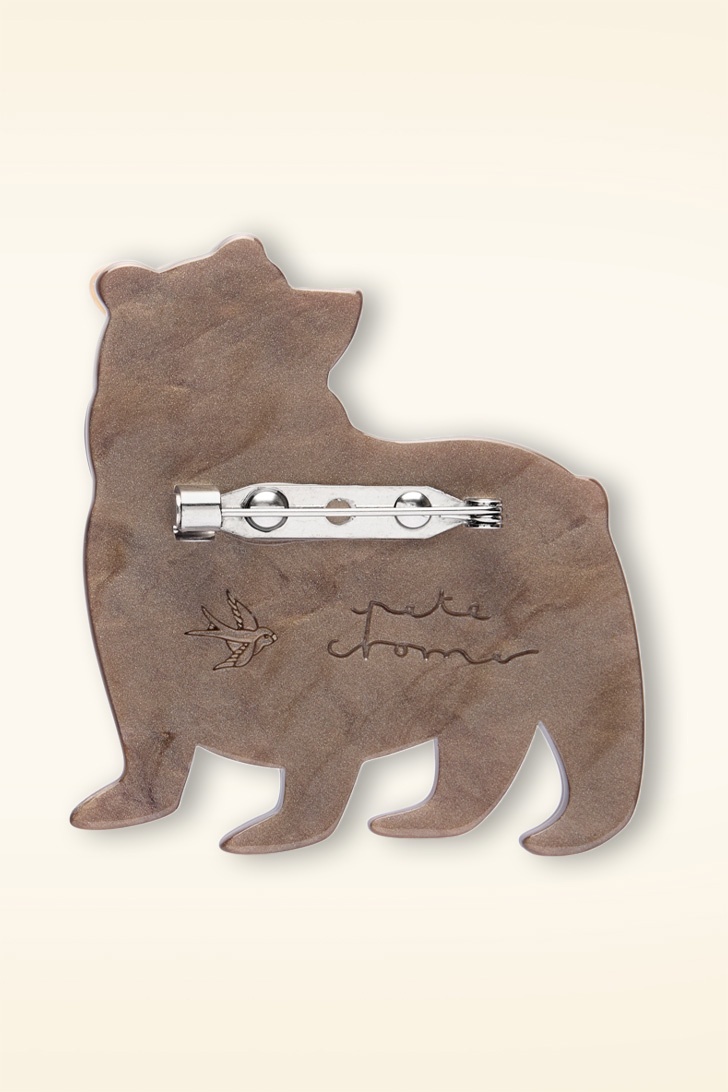 Erstwilder - The Brawny Brown Bear Brosche 3