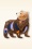 Erstwilder - The Brawny Brown Bear Brooch