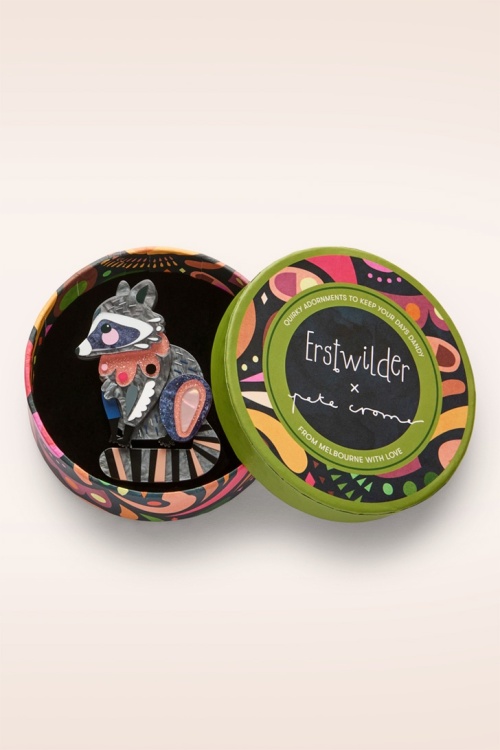Erstwilder - The Resourceful Raccoon Brosche 2