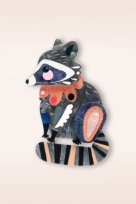 Erstwilder - The Resourceful Raccoon Brosche