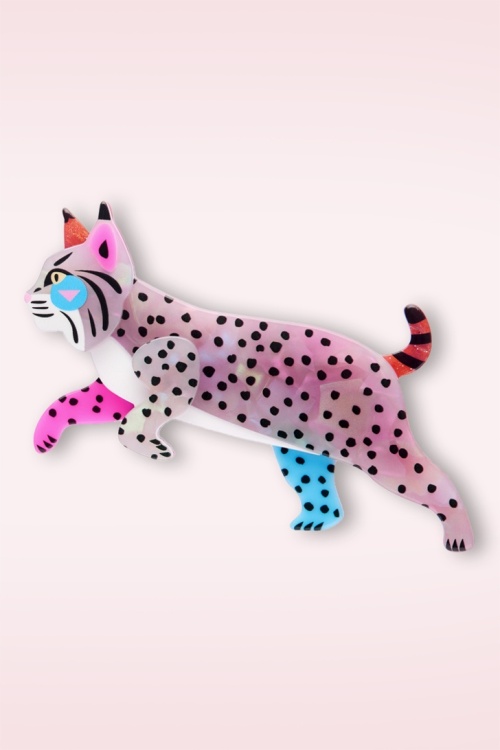 Erstwilder - The Bohemian Bobcat Brosche.