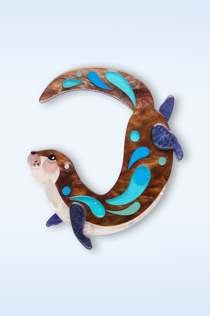 Erstwilder - The Outgoing Otter Brosche