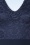 Vintage Chic for Topvintage - Combinaison en dentelle Maribelle en bleu marine 2