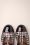 Nemonic - Colette Mary Jane pumps in zwart en wit 2