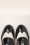 Nemonic - Harvard schoenen in zwart en wit 2
