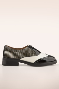 Nemonic - Harvard Shoes in Black and White