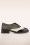Nemonic - Harvard schoenen in zwart en wit