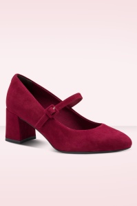 Tamaris - Susie Pumps in Merlot  3