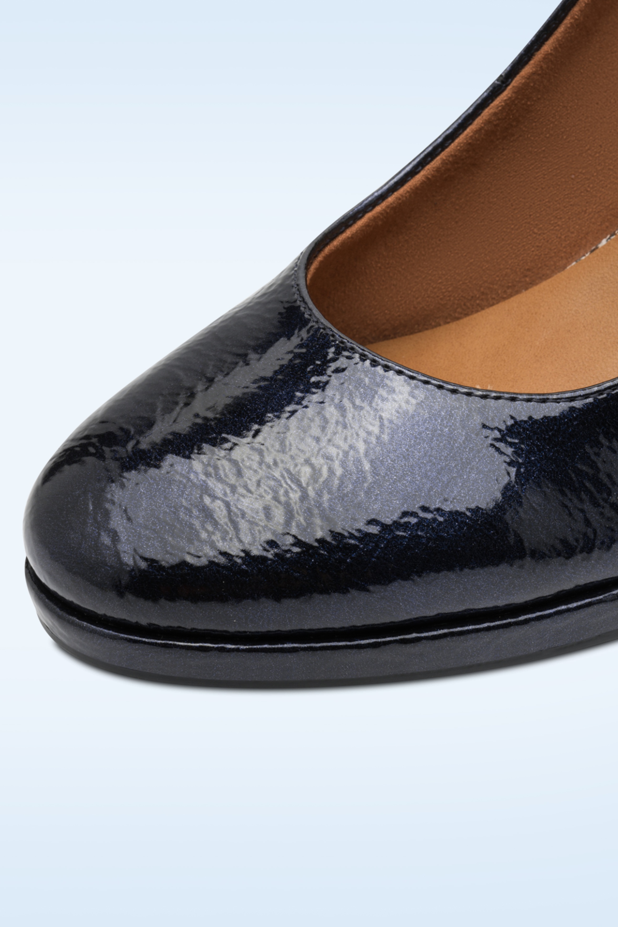 Tamaris - Maddy Patent pumps in donker navy 4