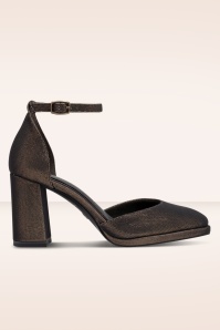 Tamaris - Glenda Glam Pumps in Copper