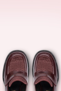 Tamaris - Terri Loafer Style pumps in merlot 2