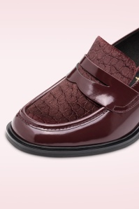 Tamaris - Terri Loafer Style pumps in merlot 4