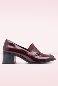 Tamaris - Terri Loafer Style pumps in merlot