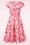 Topvintage Boutique Collection - Adriana Floral Swingkleid in Pink 7