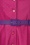 Topvintage Boutique Collection - Topvintage exklusiv ~ Angie Polka Dot Swingkleid in Bordeaux 2