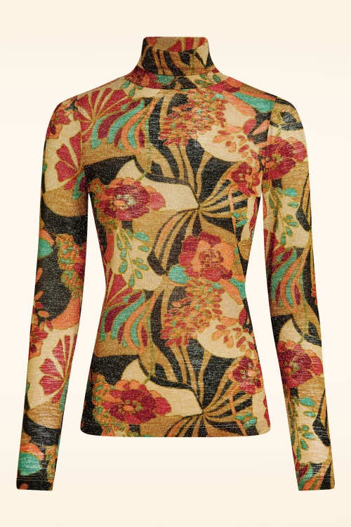 King Louie - Rollkragen Dazz Shirt in Multi 2
