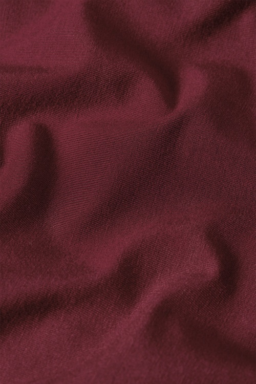 King Louie - Carina EcoVero blouse in rabarber rood 3